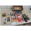 Image 1 : Tin Snips, Sockets, Extension Bar Set, Driver Bits, Screwdrivers, Punch, and Tape Measure – Most New