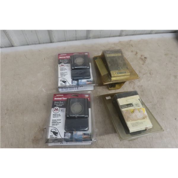 New Electrical Timers – Qty 4