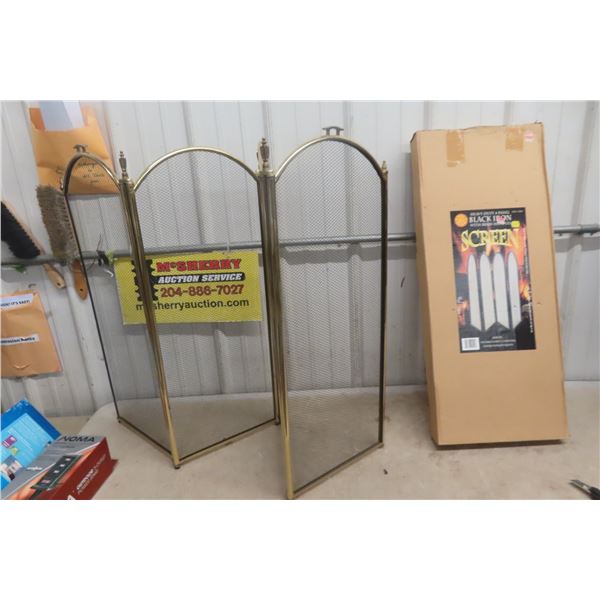 New Fireplace Screens – Qty 2