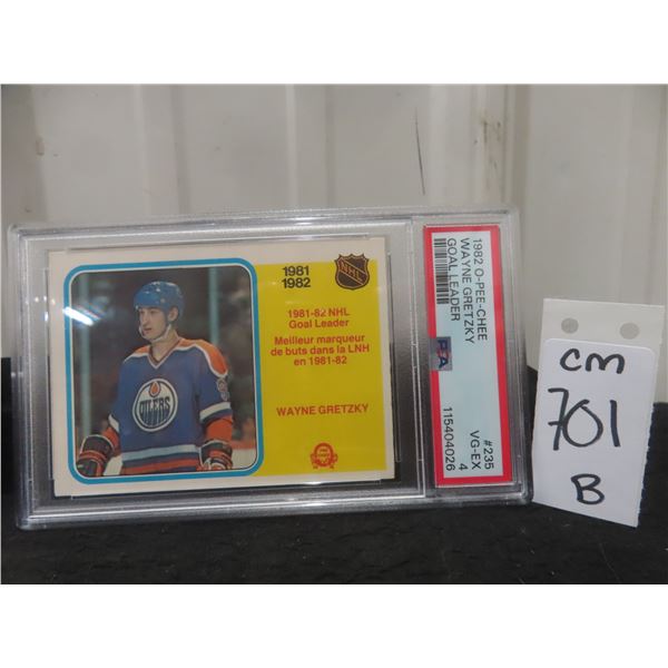 Graded Wayne Gretzky Edmonton Oilers Card