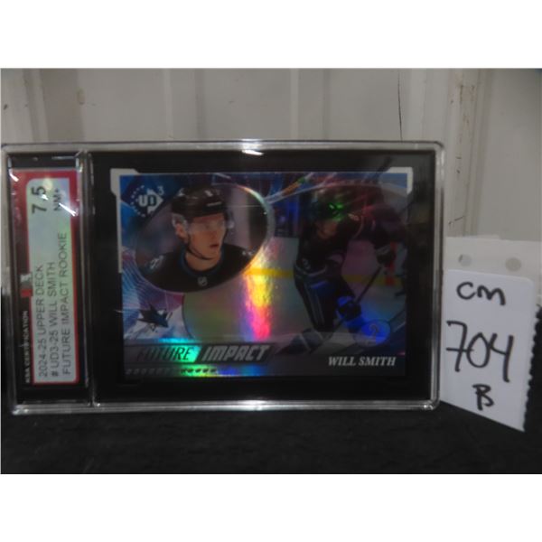 Graded Will Smith Rookie Future Impact Card