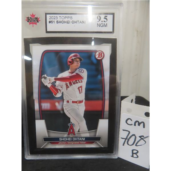 Graded Shohei Ohtani LA Angels Card
