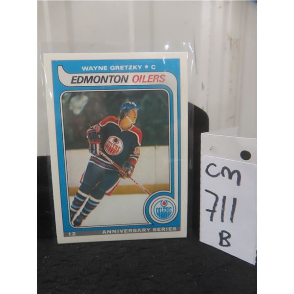 Wayne Gretzky Edmonton Oilers Card