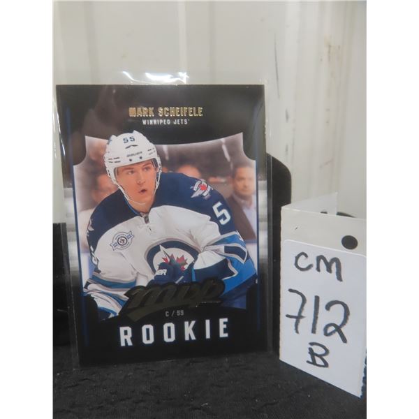 Mark Scheifele Rookie Winnipeg Jets Card
