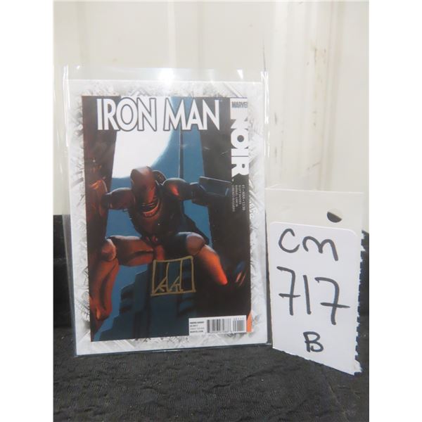 Signed Marta Martinez Garcia Iron Man Marvel Card