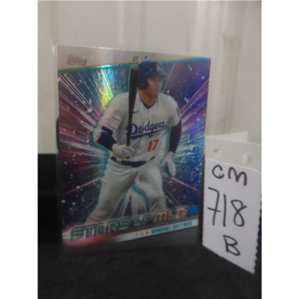 Shohei Ohtani LA Dodgers Card