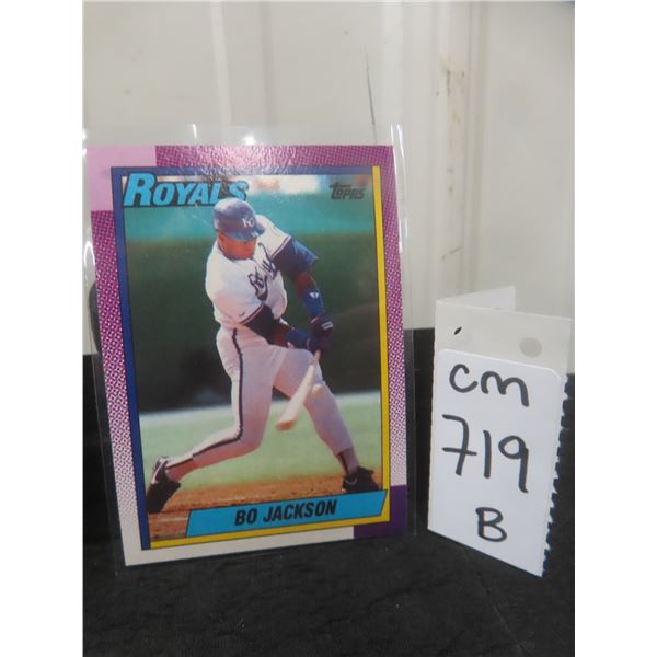 Bo Jackson Kansas City Royals Card