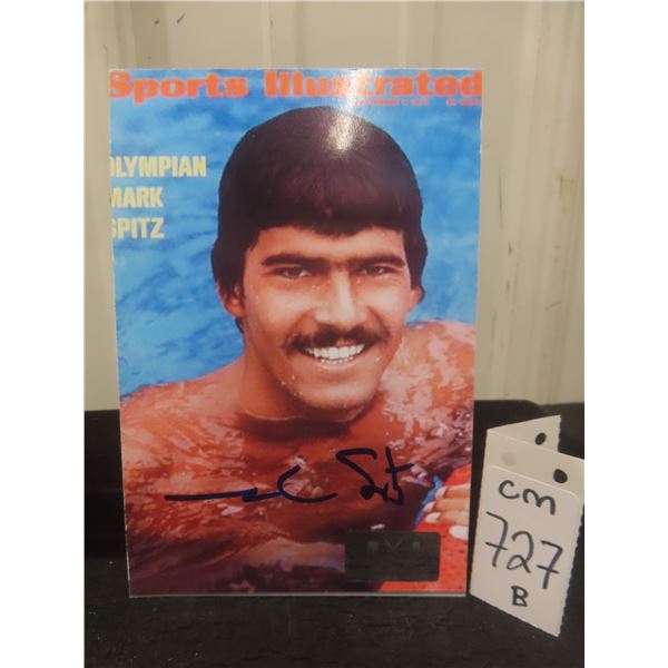 Signed Mark Spitz 4" × 6" Photo