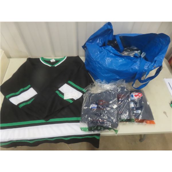 12 New Hockey Jerseys – Assorted Sizes