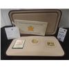 Image 1 : Canada Silver Coin Covered with 24-Karat Gold with Stamp