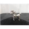 Image 10 : Sterling Silver Maple Leaf, Butterfly Pins, Thimble, Chain, and Brooch