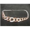 Image 4 : Swarovski Rose Gold Chunky Authentic Crystals Statement Necklace