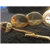 Image 3 : Vintage Cuff Links, Tie Pin, and More
