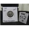 Image 1 : 1965 Canada Silver 10¢ Coin — Toned Reverse