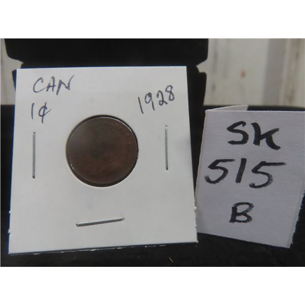 1928 Canada Small Cent