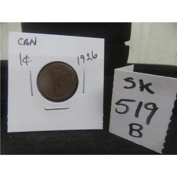 1926 Canada Small Penny