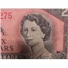 Image 2 : 1954 Canada $2 Bill