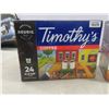 Image 4 : 4 Boxes Timothy's Coffee/Tea Keurig K Cups (96)