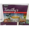 Image 3 : 4 Boxes Timothy's Keurig K Cups (96)