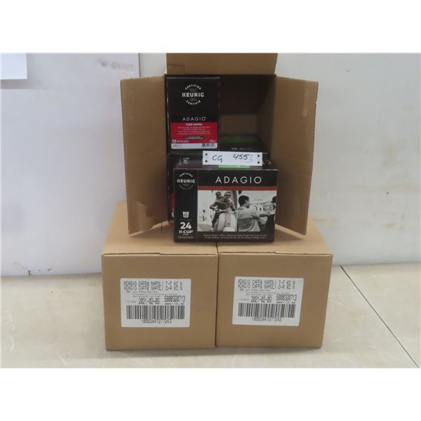 Adagio Coffee Keurig K-Cups – Qty 3 Cases