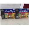 Image 2 : Timothy's Keurig Coffee, Café Moka and Chai Latte – Qty 4 Boxes (96 Cups)