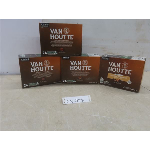 Van Houtte Coffee Keurig K-Cups – Qty 4 Pkgs (96 Cups)