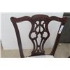Image 7 : 4 Fancy Dining Room Chairs – Antique Style with Claw Ball Feet