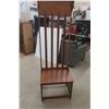 Image 1 : Wall Unit with Coat Hooks – 73" × 18" × 24"
