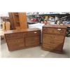 Image 1 : 2 Dressers – 1) 32" × 54" × 18" and 2) 40" × 30" × 18"