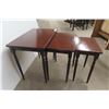 Image 2 : Bassett 3-Piece Nesting Table Set – 20" × 14" × 22"