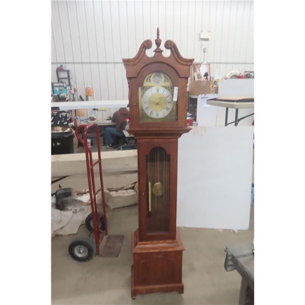 Tempus Fugit Grandfather Clock – 72" × 17" × 11"