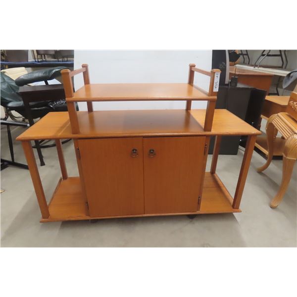 Stereo Stand – RCA, 36" × 49" × 18"