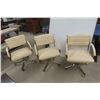 Image 1 : Swivel Rolling Office Chairs – Qty 3