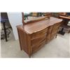 Image 3 : Dresser with Mirror – Dresser 32" × 62" × 19", Mirror 33" × 51"