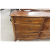 Image 5 : Dresser with Mirror – Dresser 32" × 62" × 19", Mirror 33" × 51"