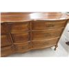 Image 6 : Dresser with Mirror – Dresser 32" × 62" × 19", Mirror 33" × 51"