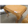 Image 10 : 4-Piece Coffee Table Set – Coffee Table 17" × 37" × 37", Sofa Table 29" x 17" x 53",and 2 End