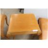 Image 11 : 4-Piece Coffee Table Set – Coffee Table 17" × 37" × 37", Sofa Table 29" x 17" x 53",and 2 End