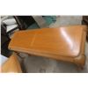 Image 4 : 4-Piece Coffee Table Set – Coffee Table 17" × 37" × 37", Sofa Table 29" x 17" x 53",and 2 End