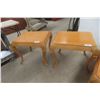 Image 9 : 4-Piece Coffee Table Set – Coffee Table 17" × 37" × 37", Sofa Table 29" x 17" x 53",and 2 End