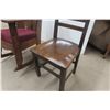 Image 8 : Oak Rocking Chair & Oak Chair