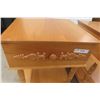 Image 4 : Set of 2 End Tables with Drawer – 23" × 20" × 18"