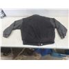 Image 3 : Melton/Leather Jacket Sz XL