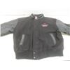 Image 4 : Melton/Leather Jacket Sz XL