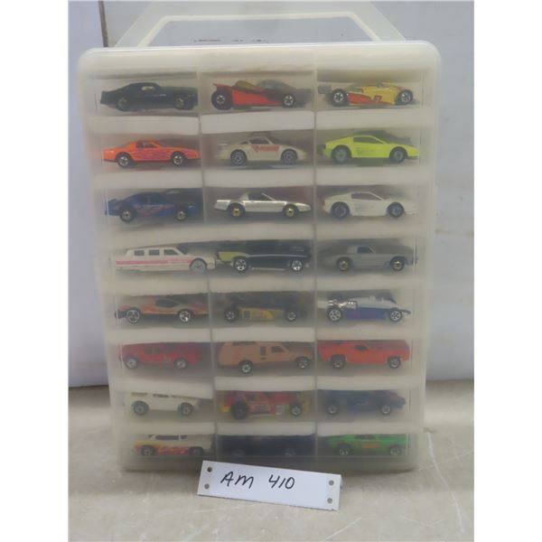 48 Hot Wheel Die Cast in Double Sided Case.