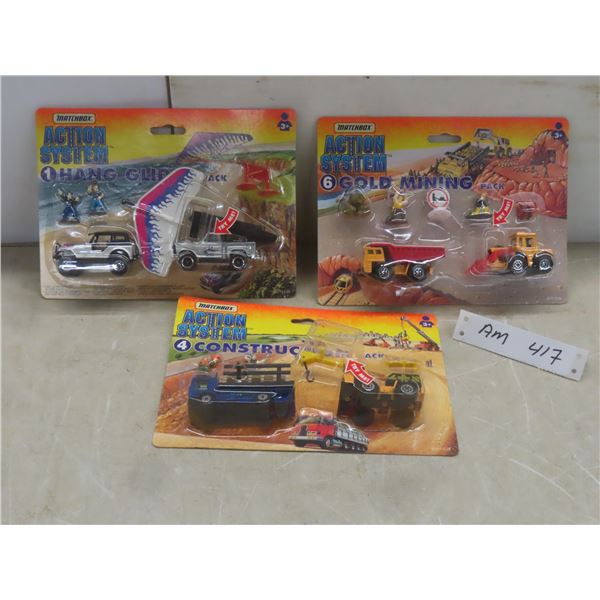 3 Matchbox Action System NOS