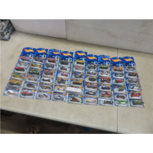 54 Hot Wheels Die Cast NOS