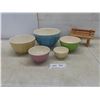 Image 1 : 5-Piece Stoneware Nesting Bowls and more