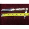 Image 3 : Schrade Cigar Box Classics 2-Blade Pocket Knife with Case – Blade 2½", Overall 6½"