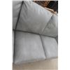 Image 7 : Leather / Leather Style Couch – 86" Wide